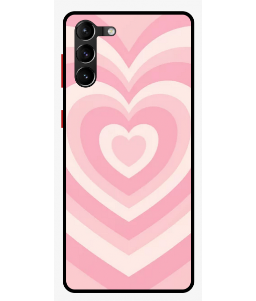 Husa Protectie AirDrop Premium, Samsung Galaxy A14 / A14 5G, Heart is Pink